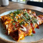 Smoky Beef Enchiladas With Avocado Lime Crema Drizzle 1772010814.7378967