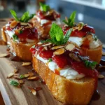 Strawberry Bruschetta With Vanilla Honey Mascarpone Swirl 1772029695.3244252