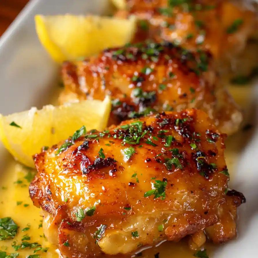 30 Minute Oven Baked Chicken Thighs