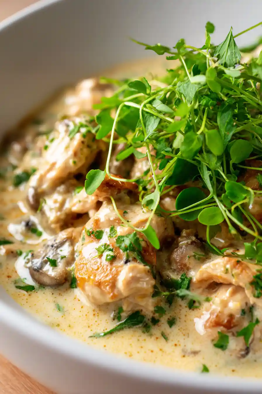 Best Crockpot Chicken With Creamy Gravy