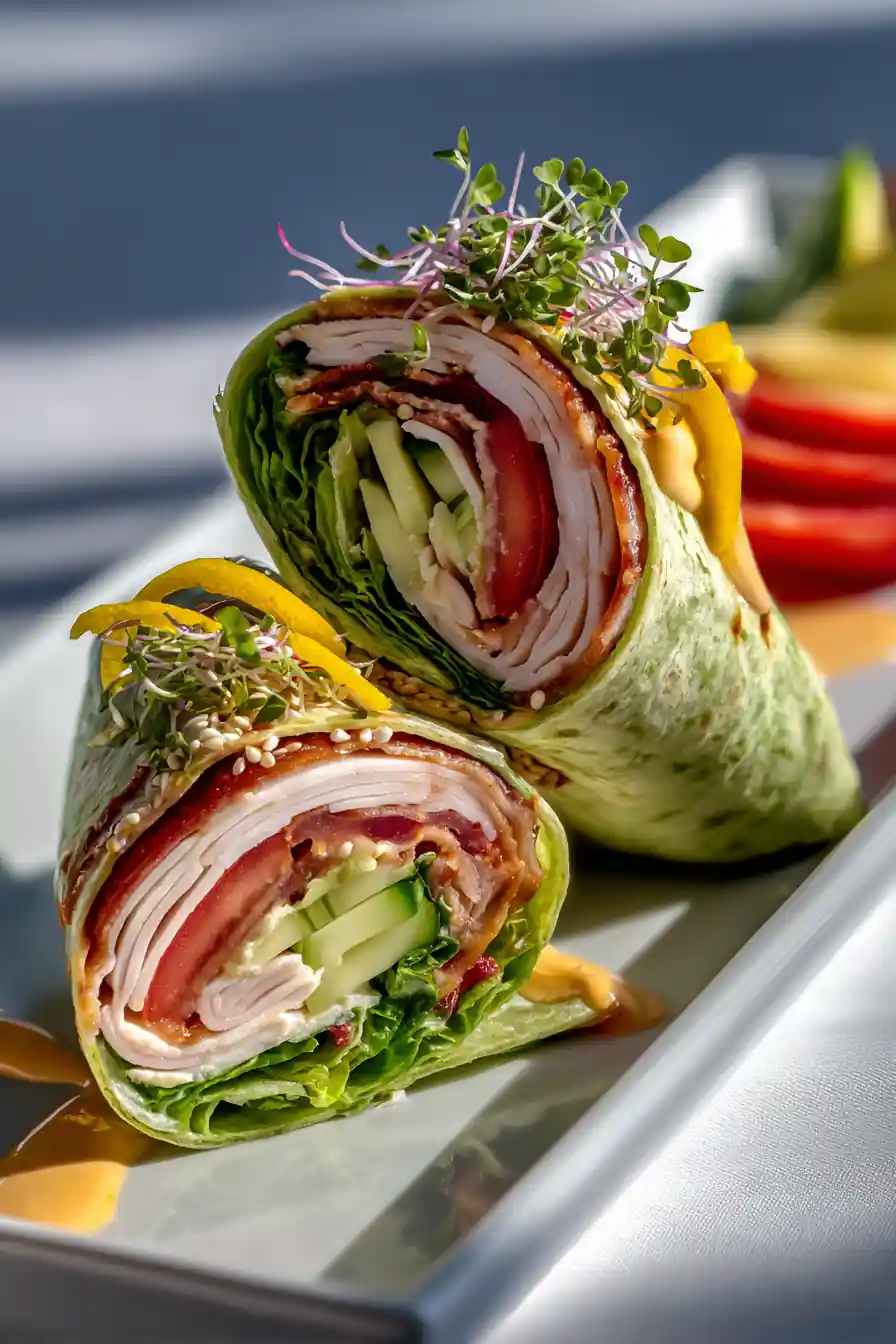 California Turkey Club Wrap