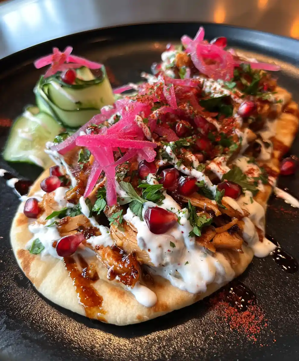 Chicken Shawarma With Garlic Sauce