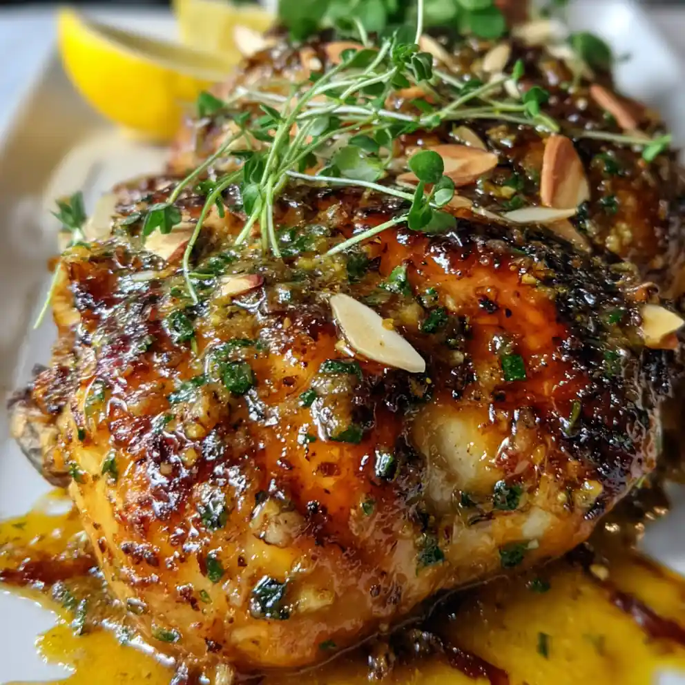 Classic Roast Chicken With Herbed Citrus Butter