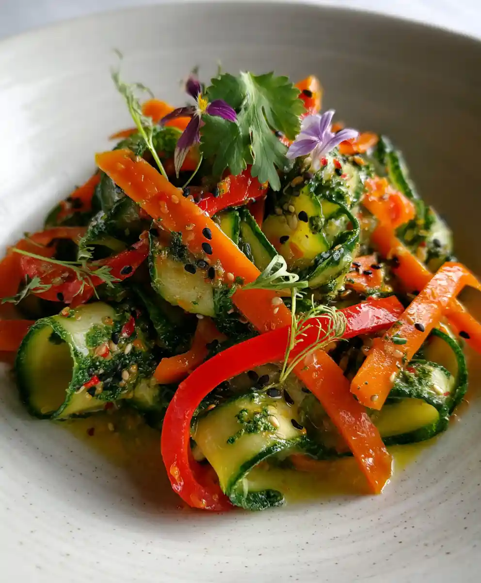 Creamy Asian Cucumber Salad