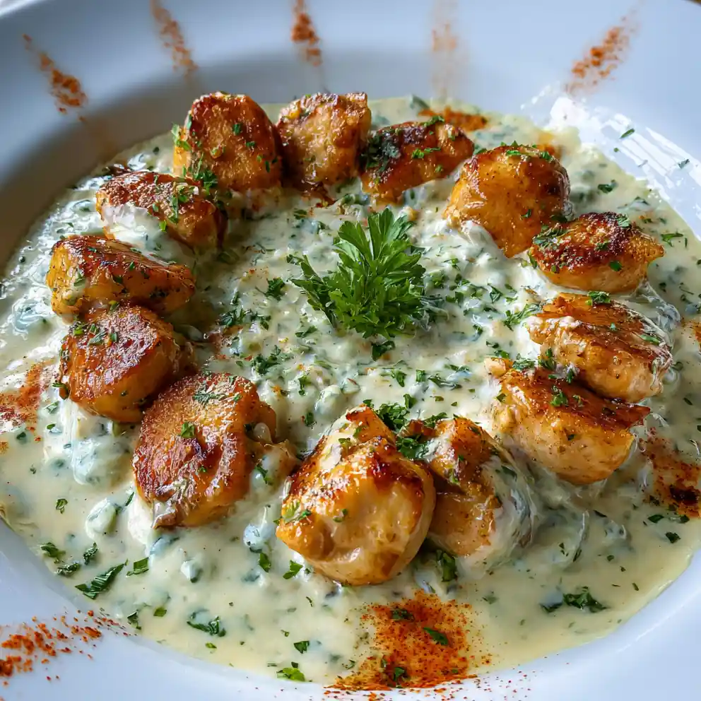 Creamy Chicken Boursin Sauce