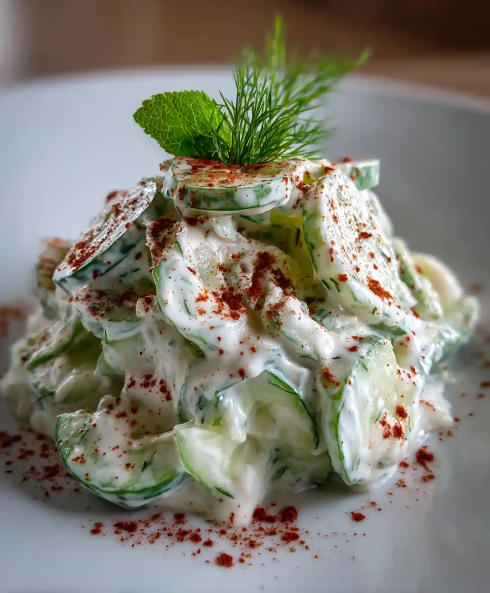 Creamy Cucumber Salad