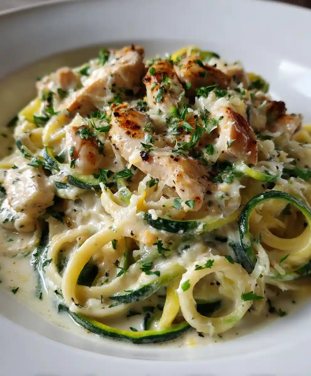 Creamy Keto Chicken Alfredo