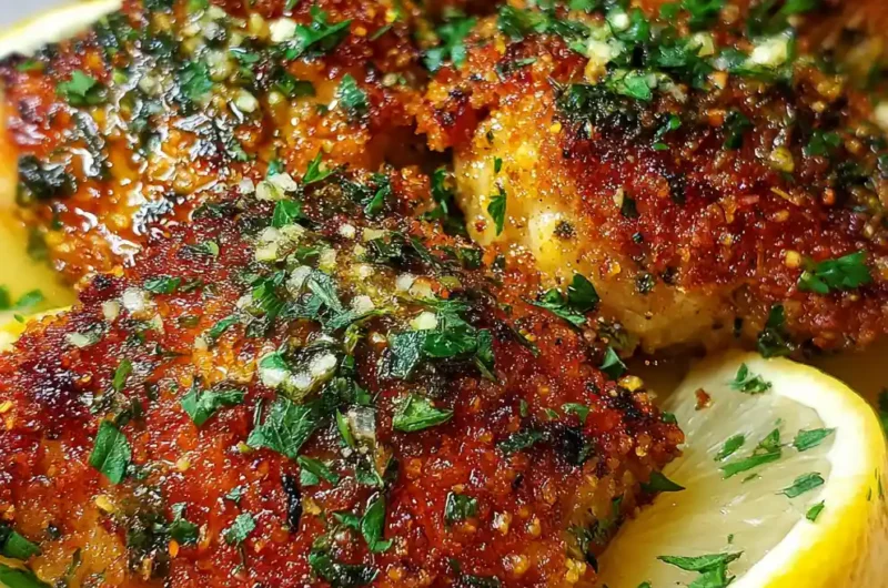 Crispy Herb Garlic Baked Chicken Thighs 1772925727.8407338
