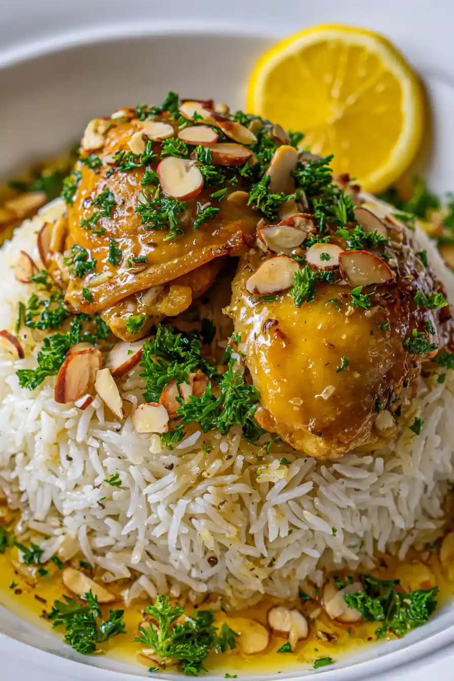 Crockpot Lemon Herb Chicken And Rice