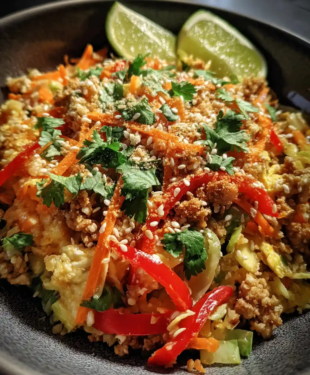Easy Egg Roll In A Bowl
