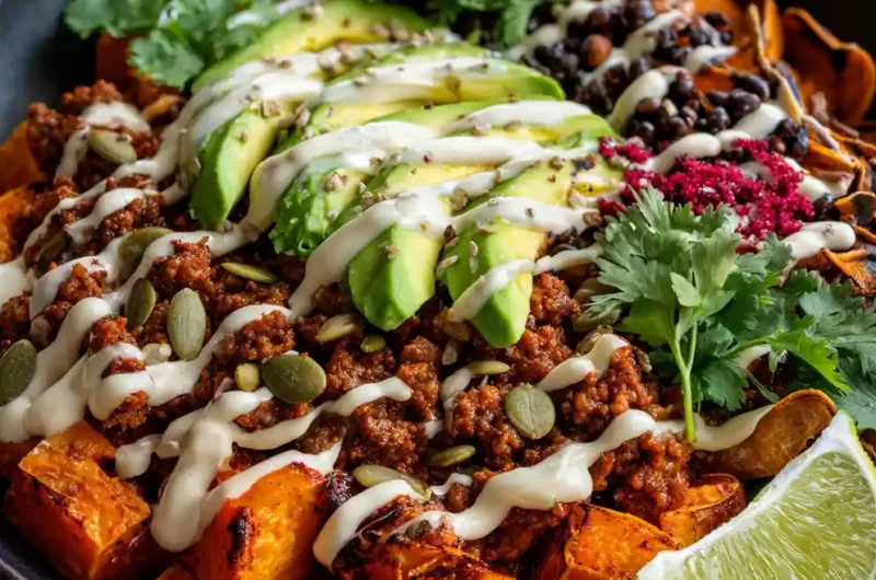 Easy Ground Beef Sweet Potato Bowl 1772959982.4716747