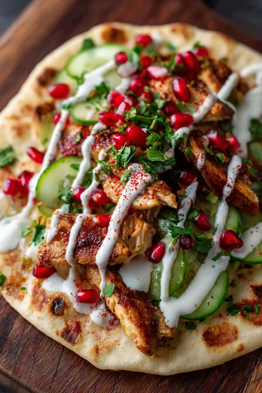 Easy Chicken Shawarma With Garlic Sauce