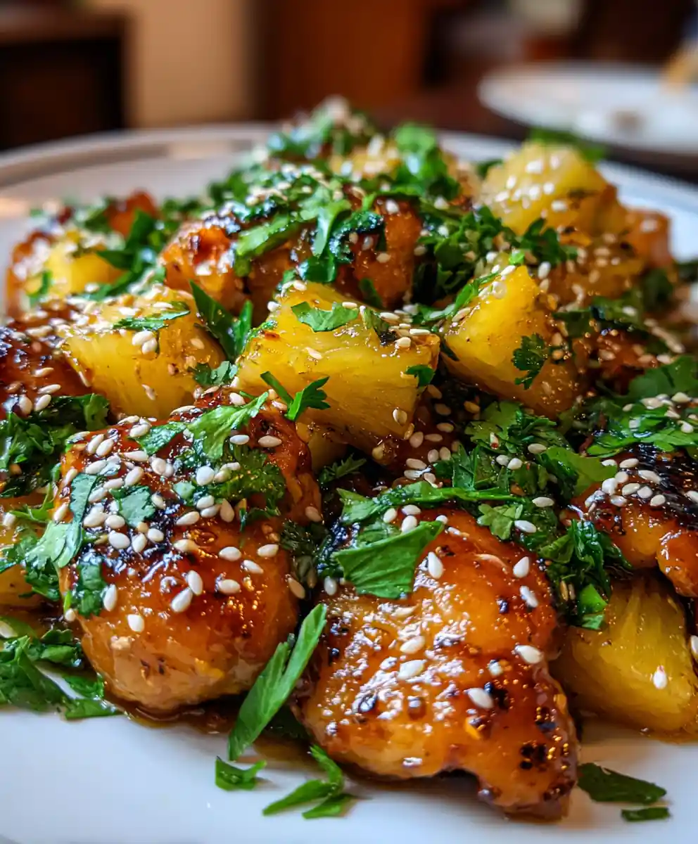 Easy Pineapple Chicken
