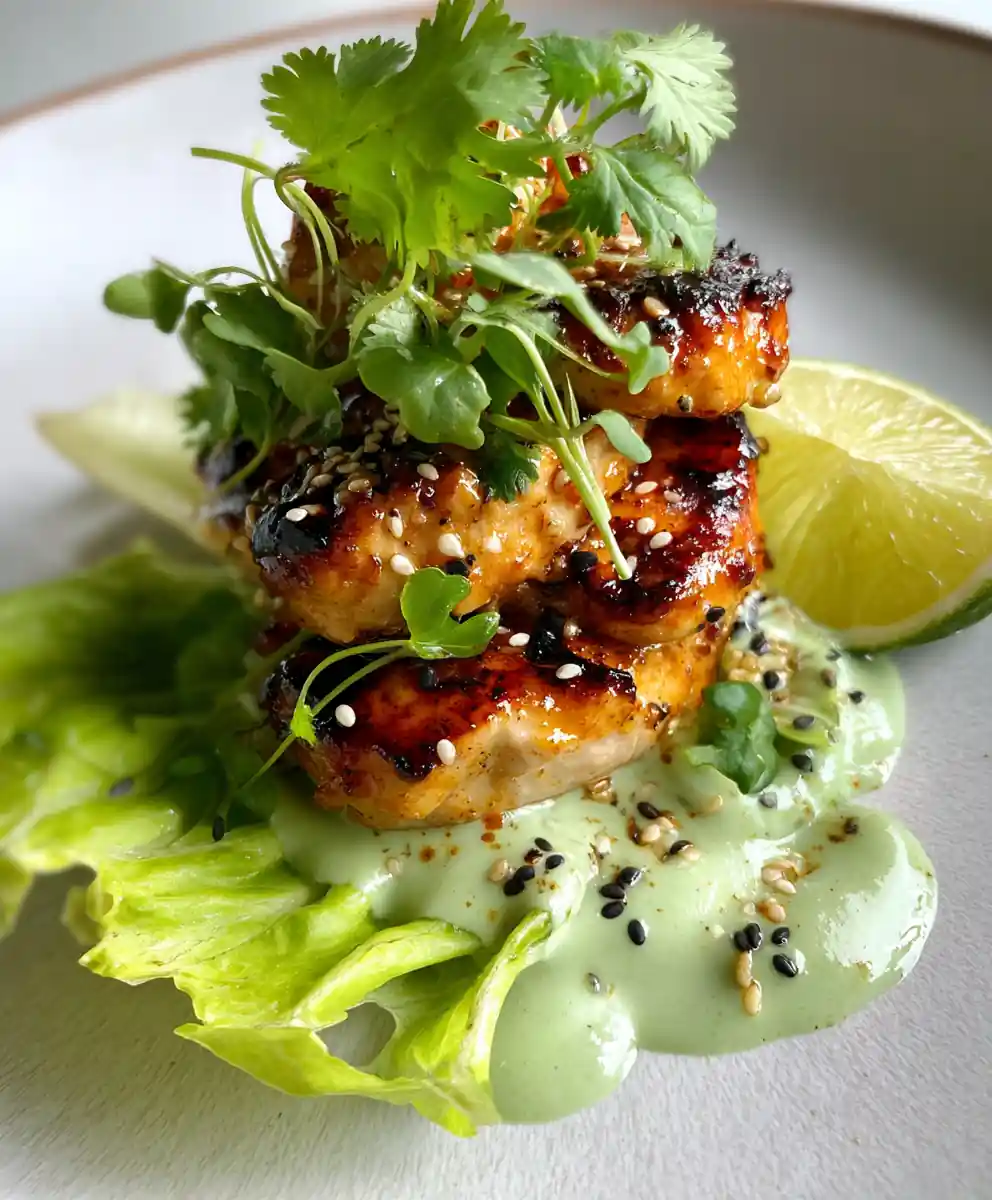 Fresh Honey Lime Chicken Stack