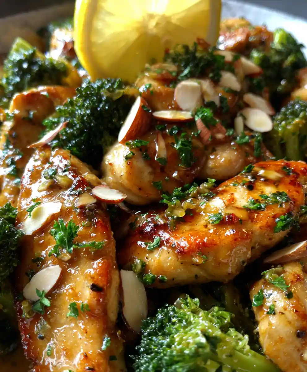 Garlic Butter Chicken & Broccoli