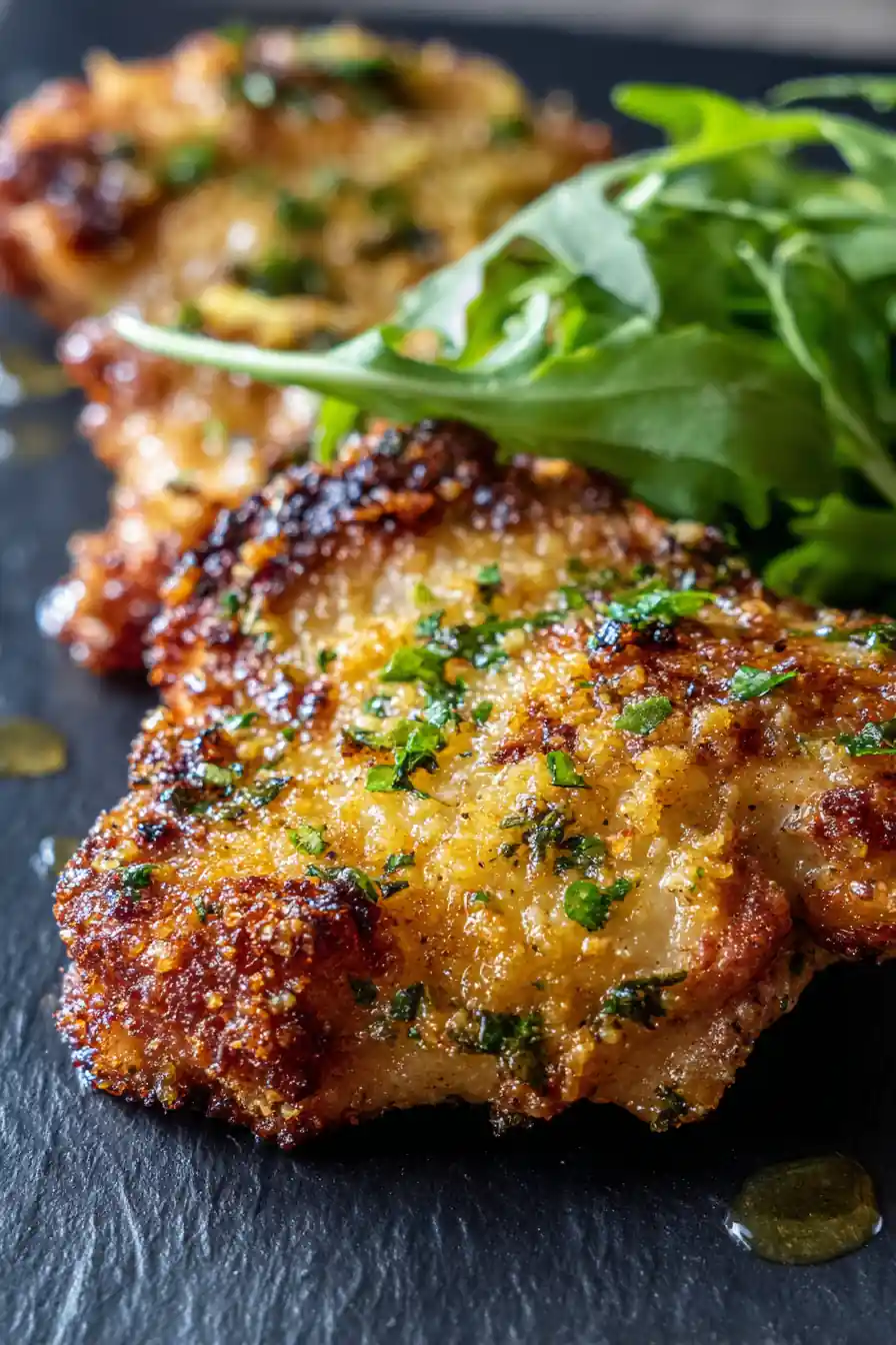 Garlic Parmesan Chicken Thighs