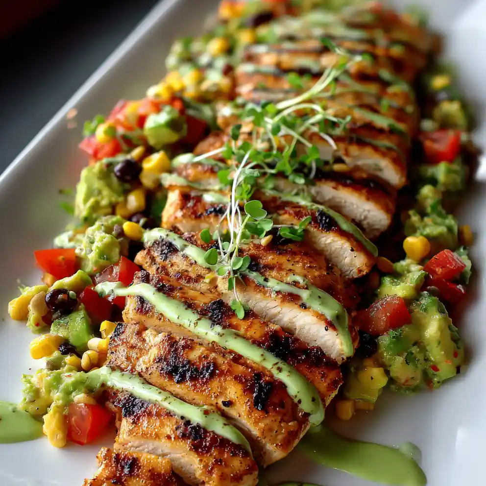 Grilled California Avocado Chicken
