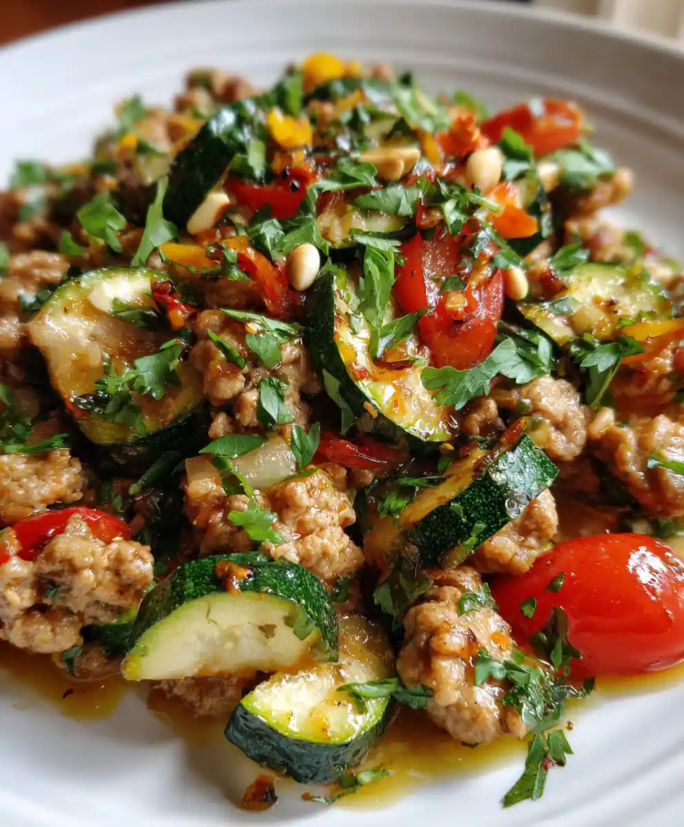 Ground Turkey And Zucchini Skillet – Healthy Hearty One Pan