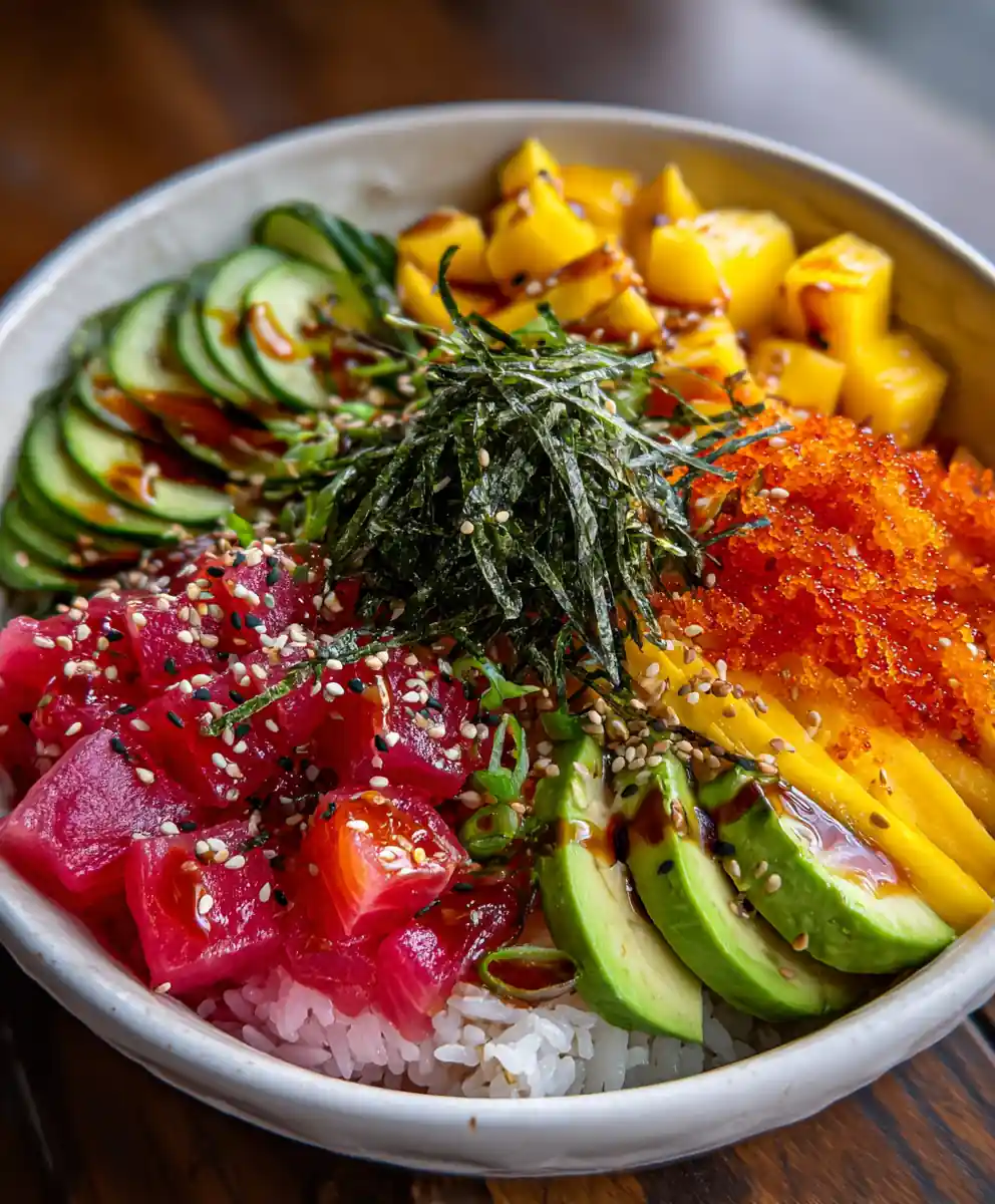 Healthy California Roll Sushi Bowls
