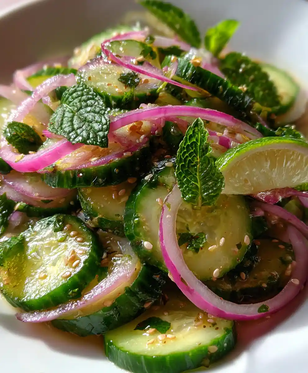 Honey Lime Cucumber Salad – A Refreshing Crunch For Summer