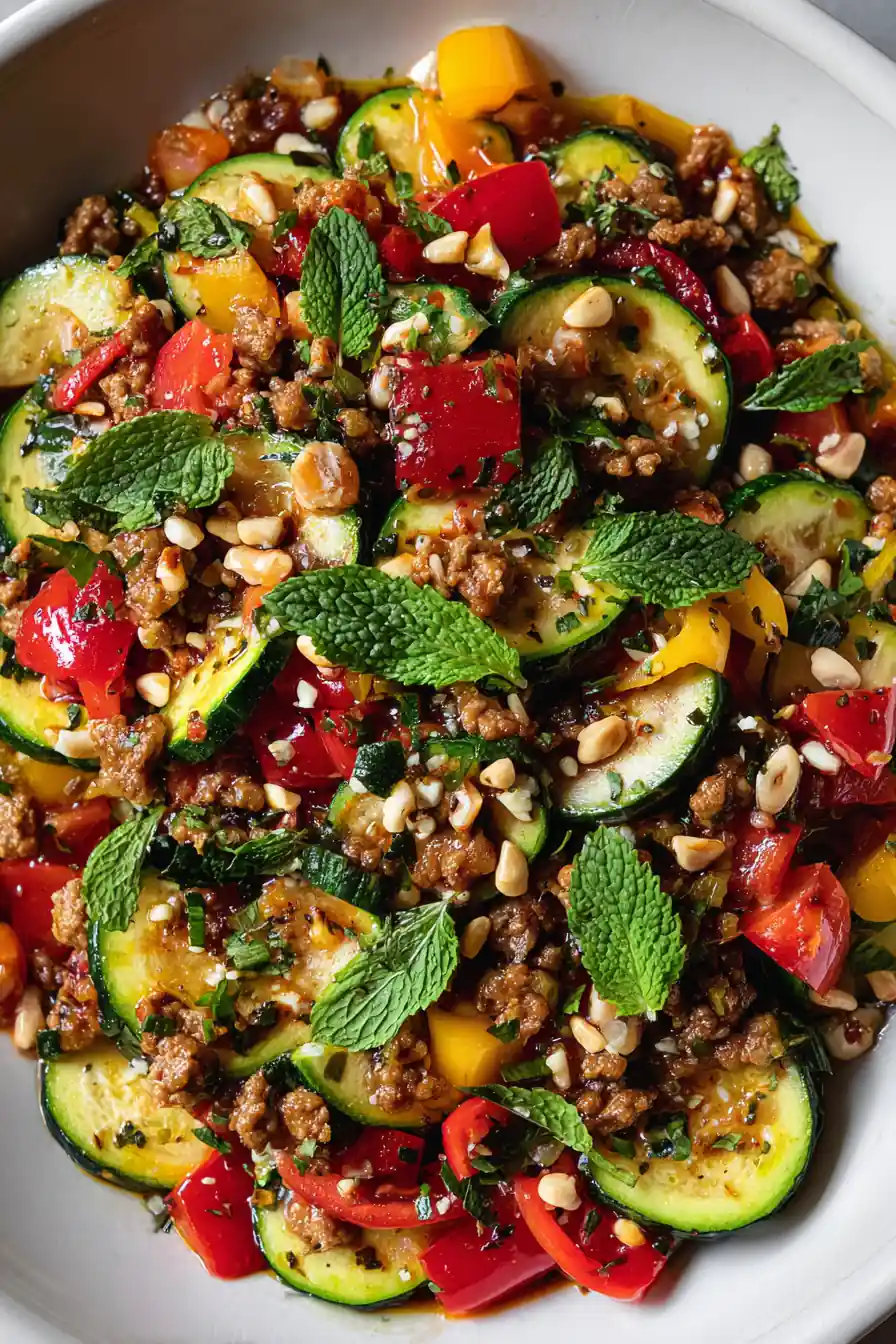 Low Carb Turkey Zucchini Skillet – Easy Weeknight Dinner