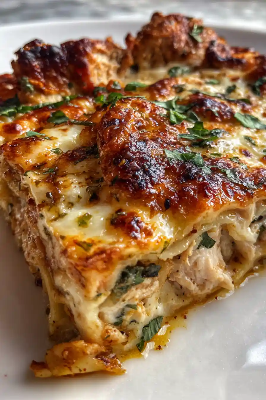 Marry Me Chicken Lasagna