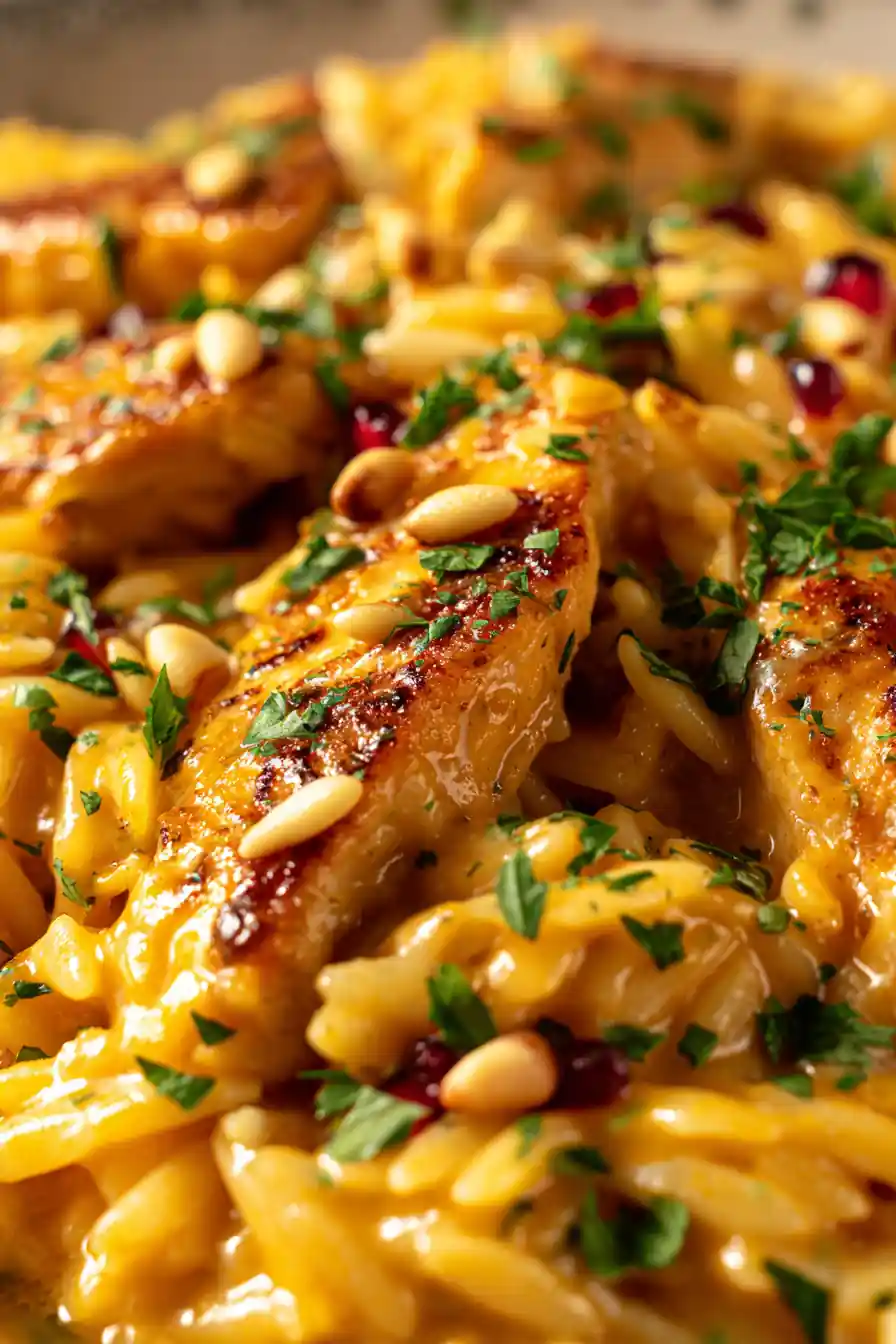 Marry Me Chicken Orzo