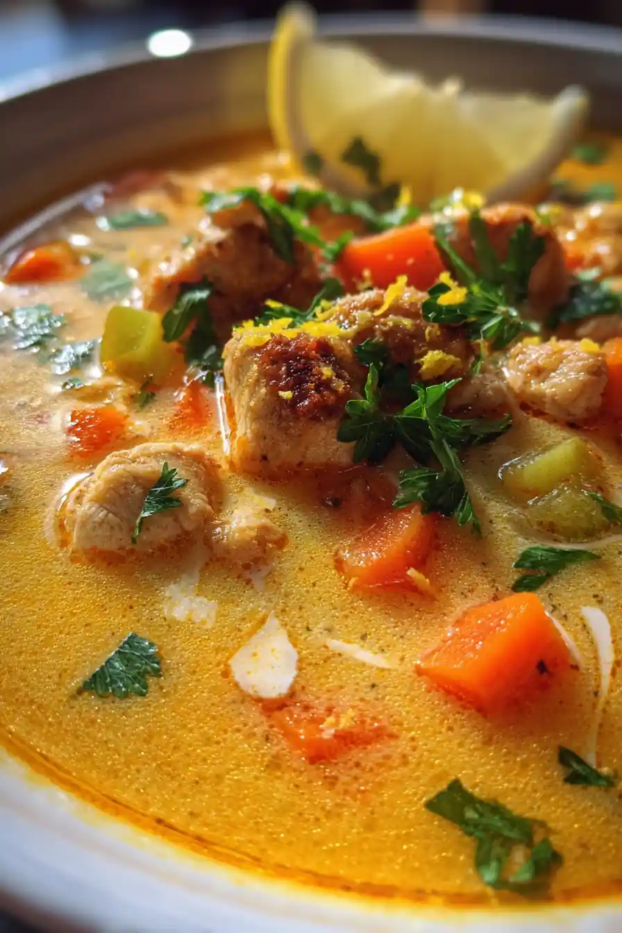 One Pot Marry Me Chicken Soup