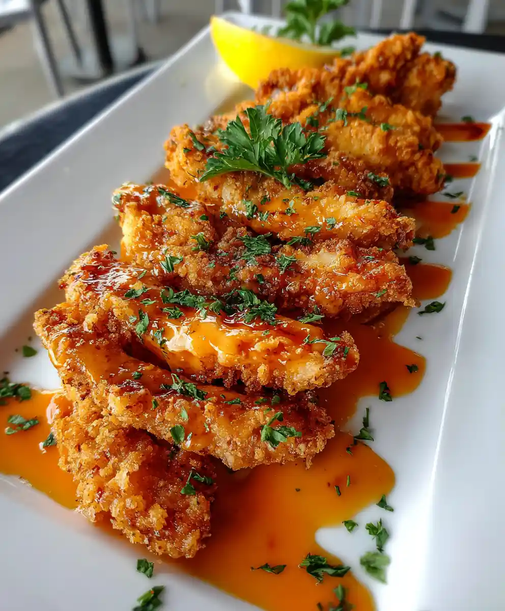 Raising Cane'S Style Chicken Fingers & Sauce