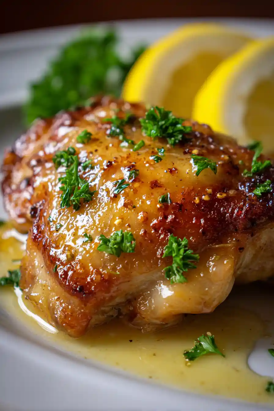 Savory Baked Chicken Thighs