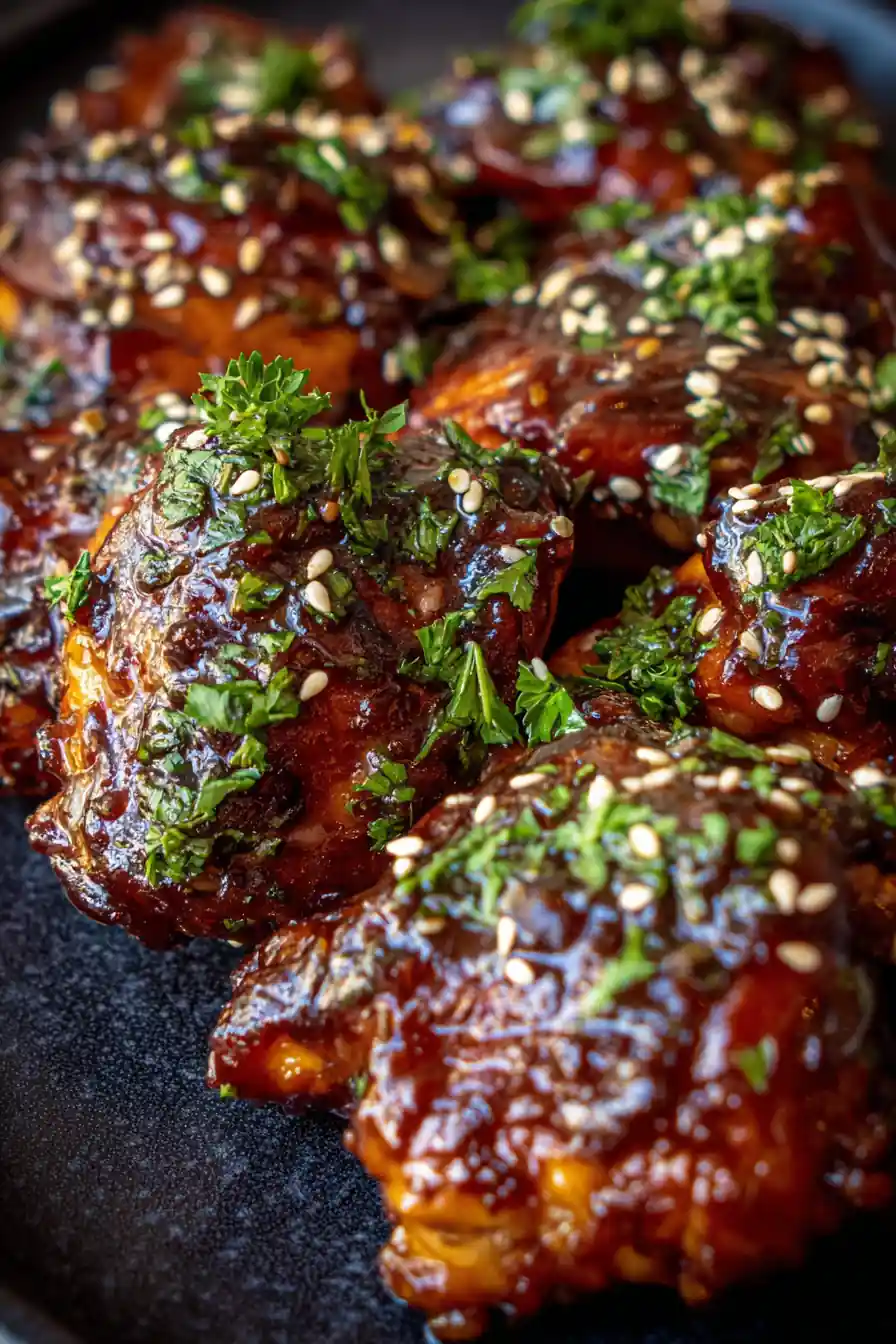 Slow Cooker Bourbon Style Chicken (Alcohol Free)