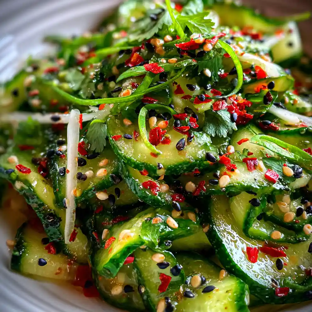 Tik Tok Korean Cucumber Salad