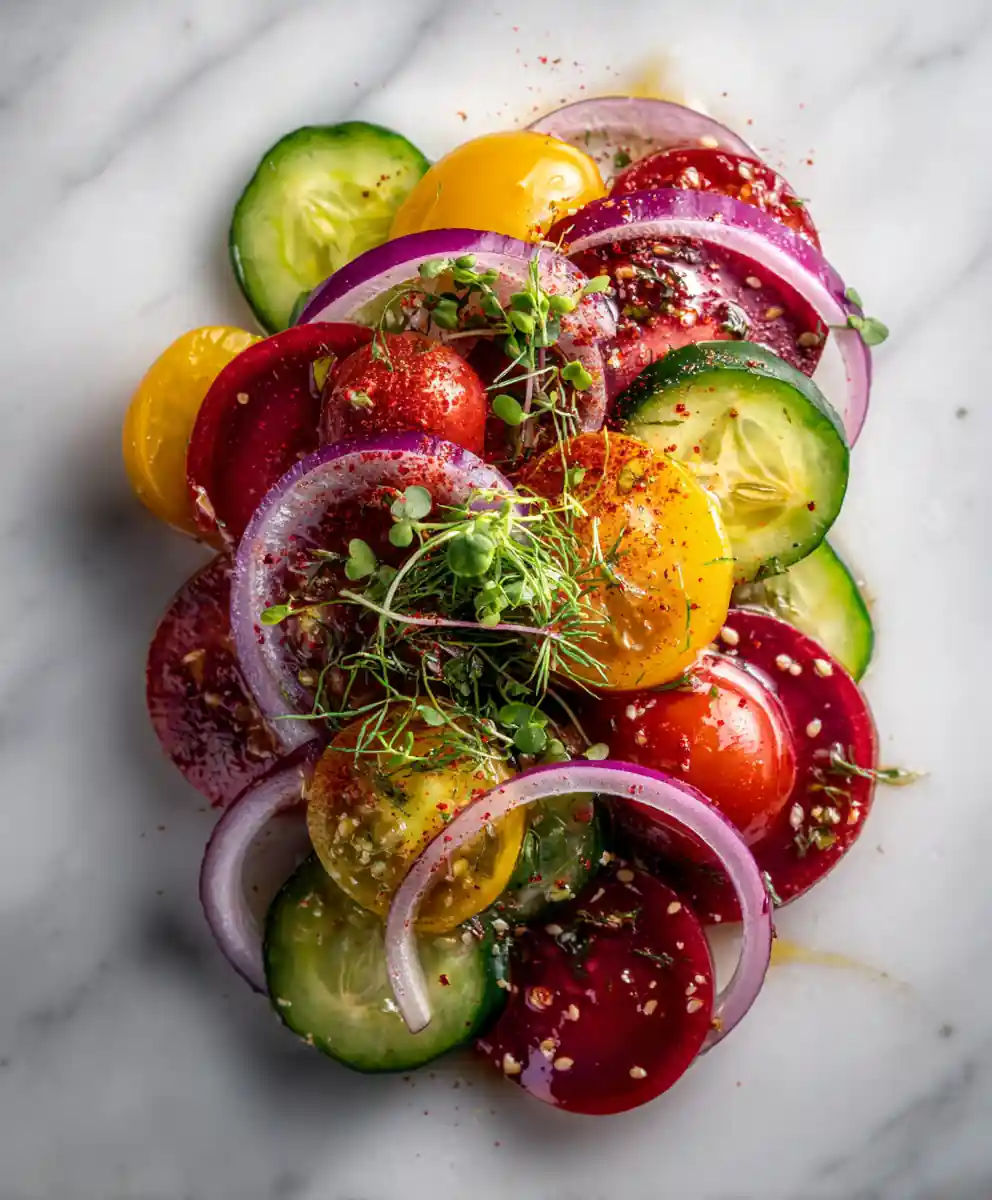 Zesty Marinated Veggie Trio