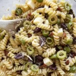 Savory Mediterranean Olive Pasta Salad