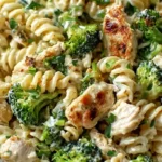 High Protein Rotisserie Chicken and Broccoli Pasta