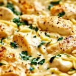 One-Pot Creamy Lemon Chicken Orzo