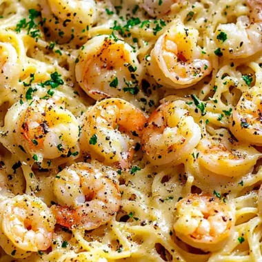Creamy One-Pot Garlic Butter Shrimp Pasta