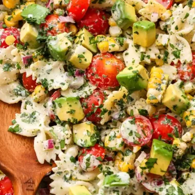 Zesty Cilantro Lime Pasta Salad