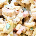 Creamy Old Bay Shrimp Pasta Salad