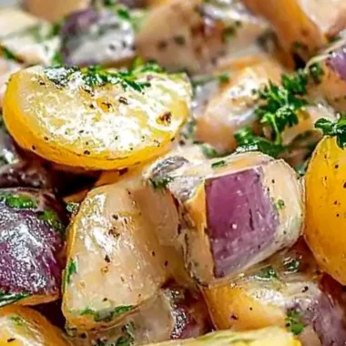 Salade de Pommes de Terre aux Harengs Marinés : Recette Authentique