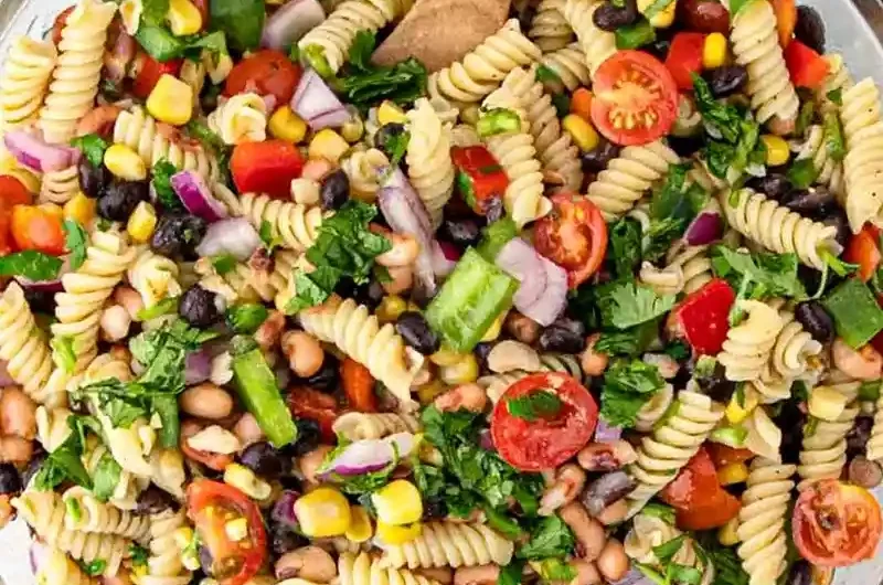 Zesty Cowboy Caviar Pasta Salad