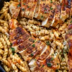 Creamy Buffalo Chicken Pasta