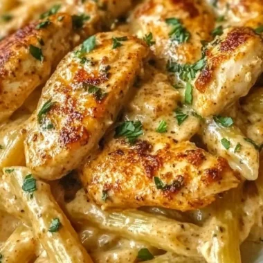 Savory Creamy Cajun Chicken Penne