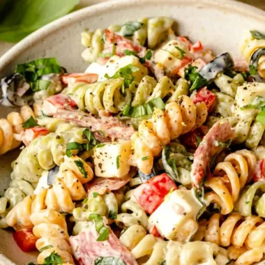 Creamy Italian Pasta Salad