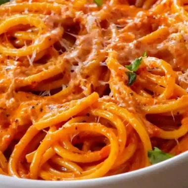 Creamy Roasted Red Pepper Pasta