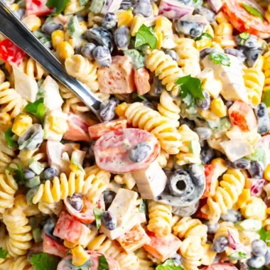 Zesty Southwest Ranch Pasta Salad