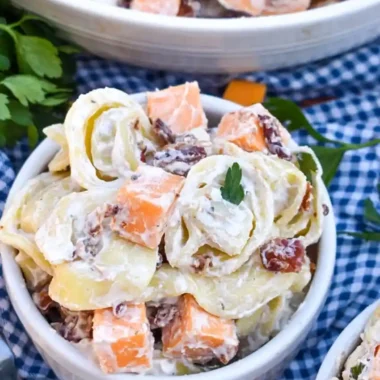 Creamy Tortellini Salad with Ranch Dressing