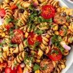 Creamy Vegan Southwest Pasta Salad