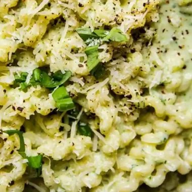 Silky Zucchini Cream Pasta
