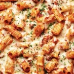 Easy Dump-and-Bake Chicken Parmesan Pasta